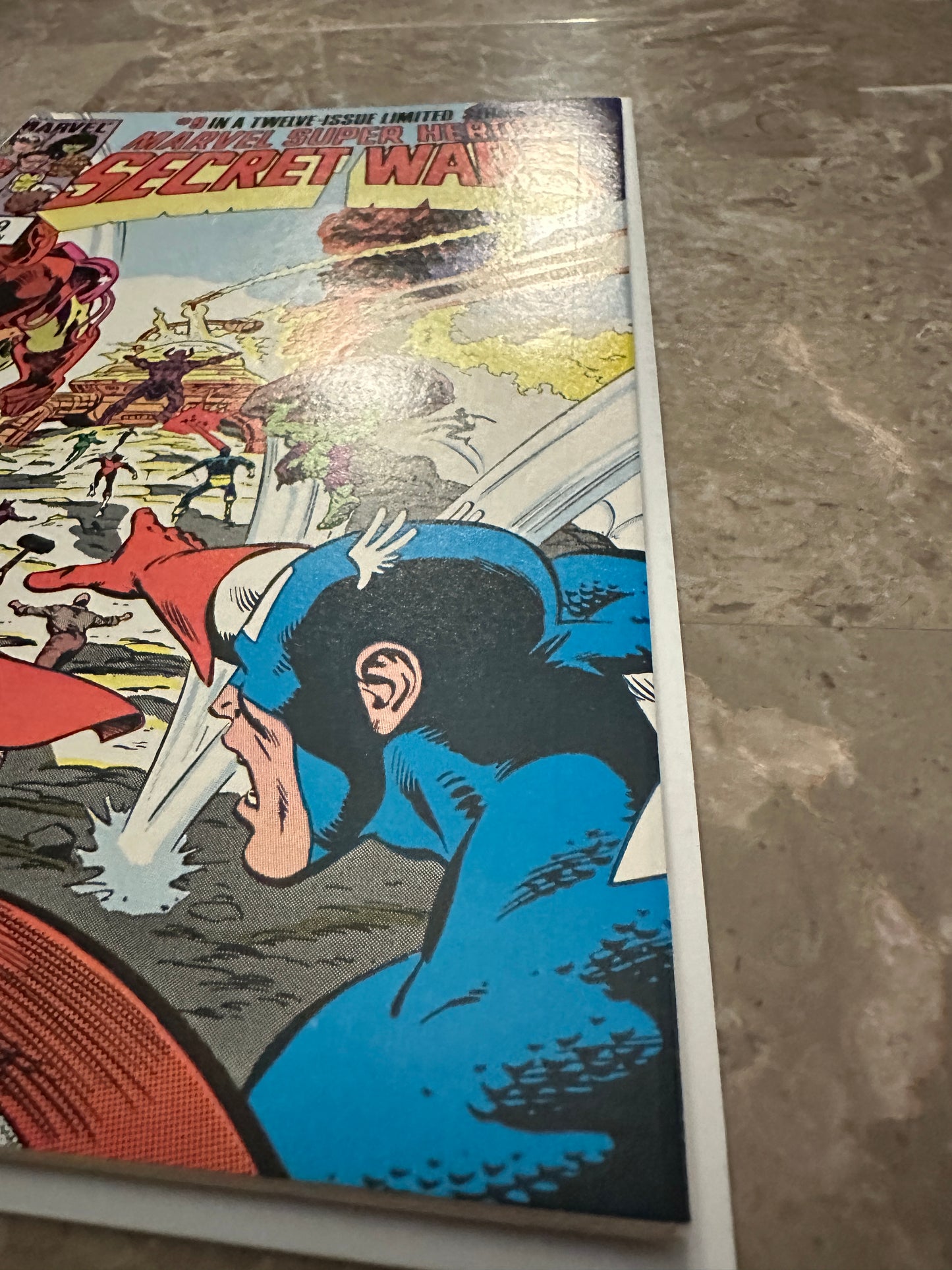 Marvel Super Heroes: Secret Wars #9 NM- 9.2 (Marvel Comics 1984)