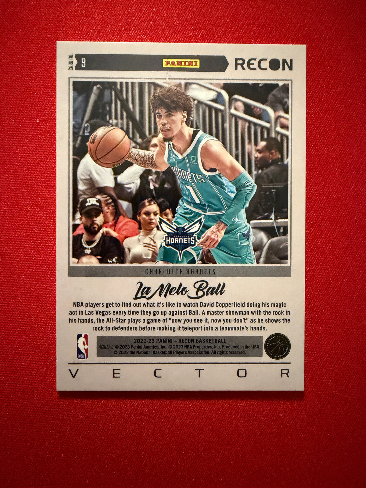 LaMelo Ball 2022-23 Panini Recon Vector #9