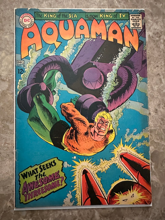 Aquaman #36 VG+ 4.5 (DC Comics 1967)