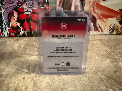 2025-26 Topps Signature Class Ronald Holland II Rookie RC Auto #VCA-RH