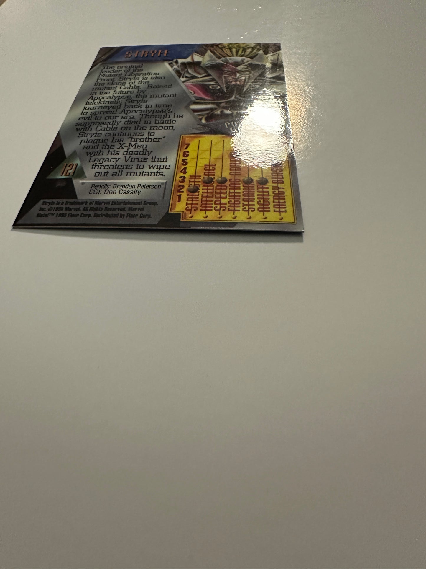 Stryfe #121 (1995 Marvel Metal) - High grade