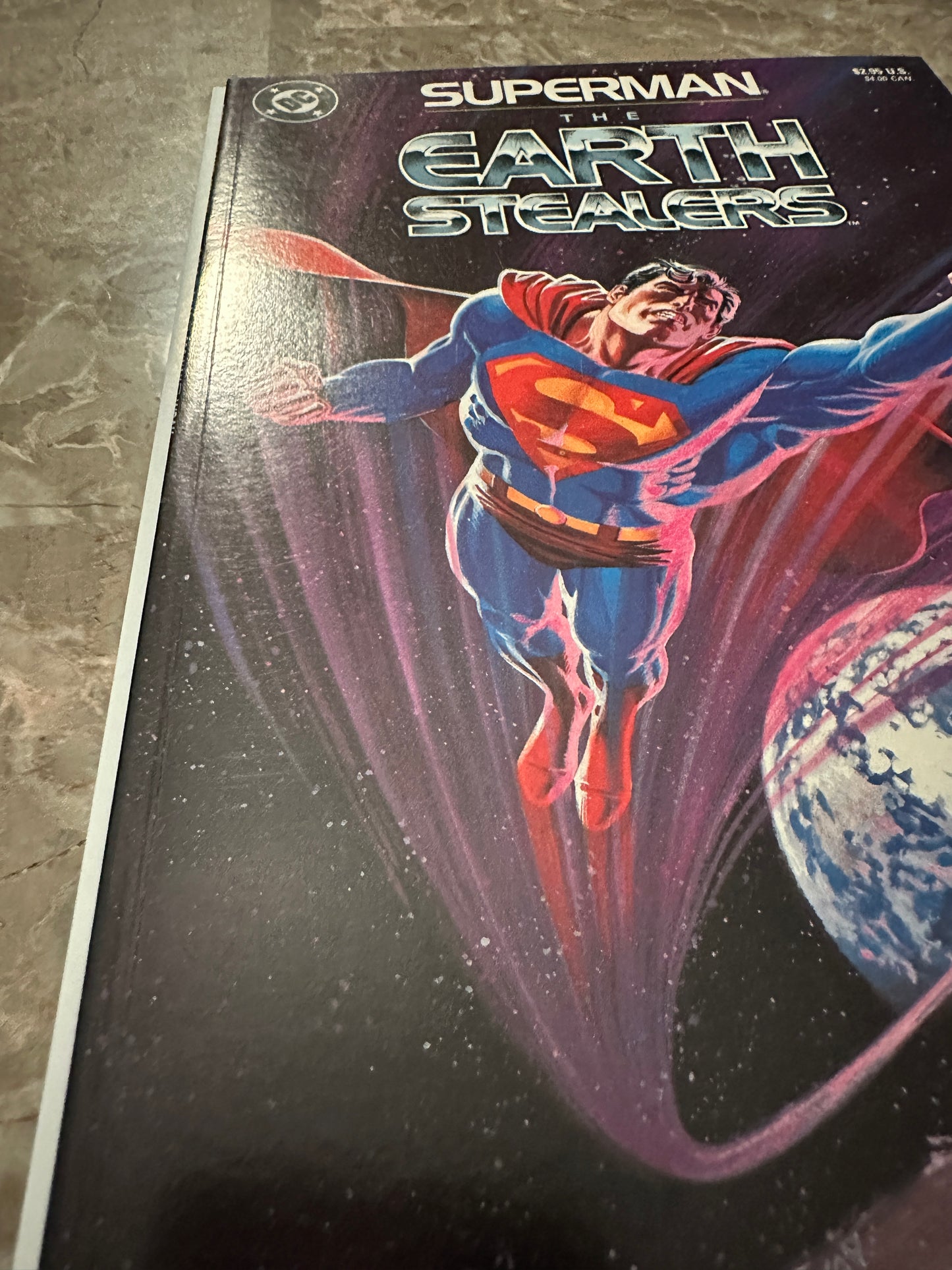 Superman the Earth Stealers #1 VF/NM 9.0 (1988 DC)