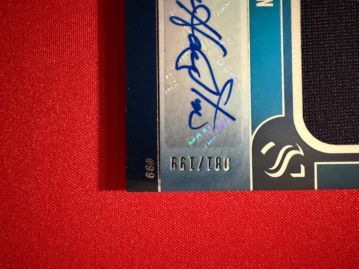 Dan Hampton 2025 Panini Silhouette Football Silhouette Autographs Patch /199