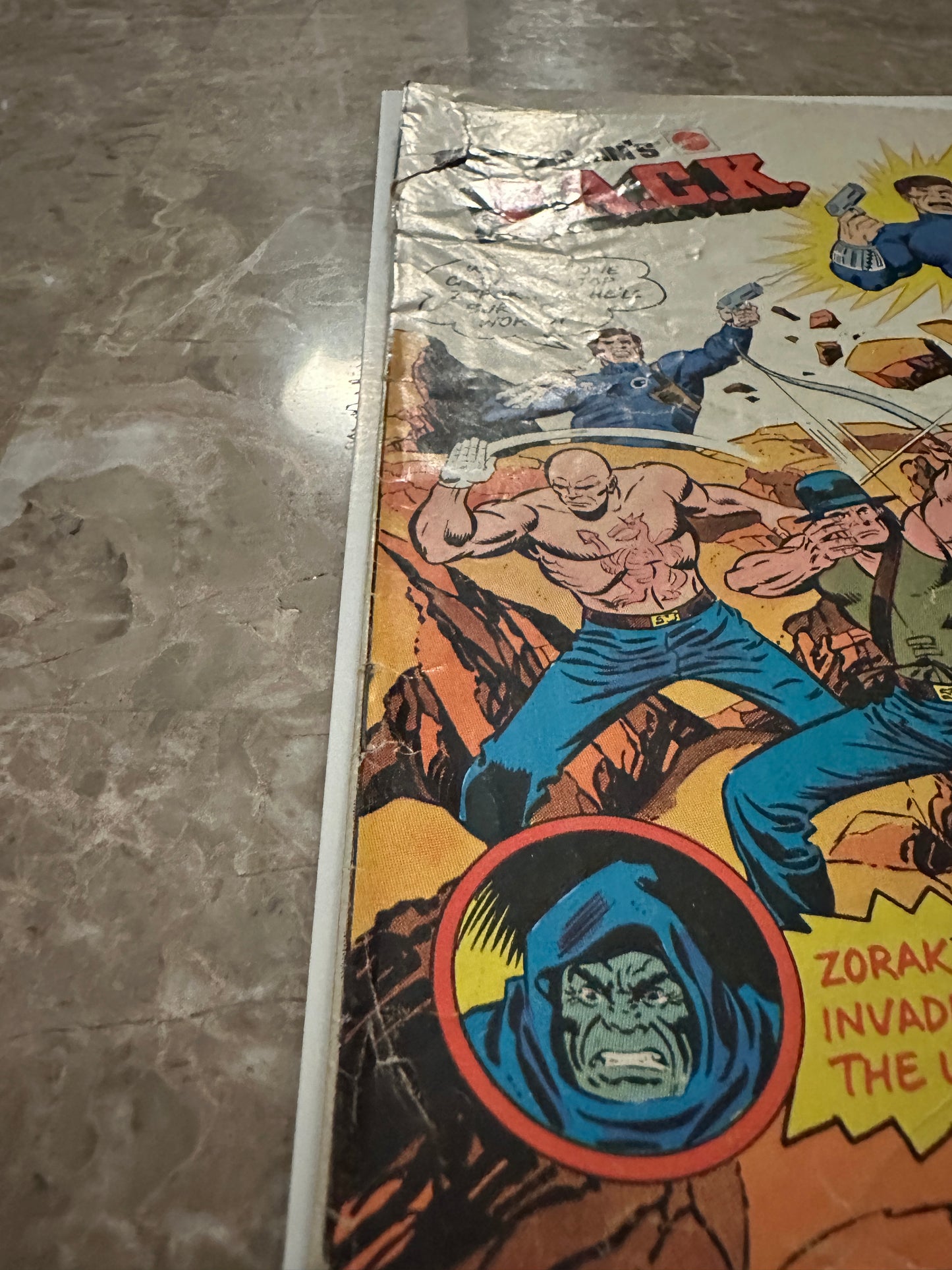 Big Jim's P.A.C.K. Comic Low Grade (Mattel 1975)