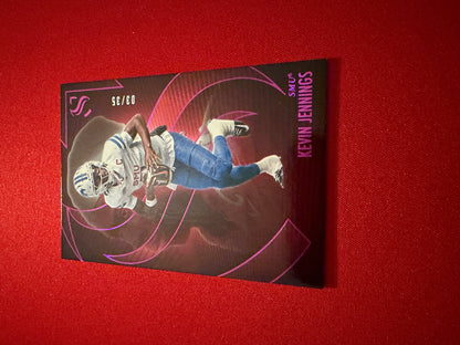 Kevin Jennings 2025 Panini Silhouette Football Base Pink /35 #84