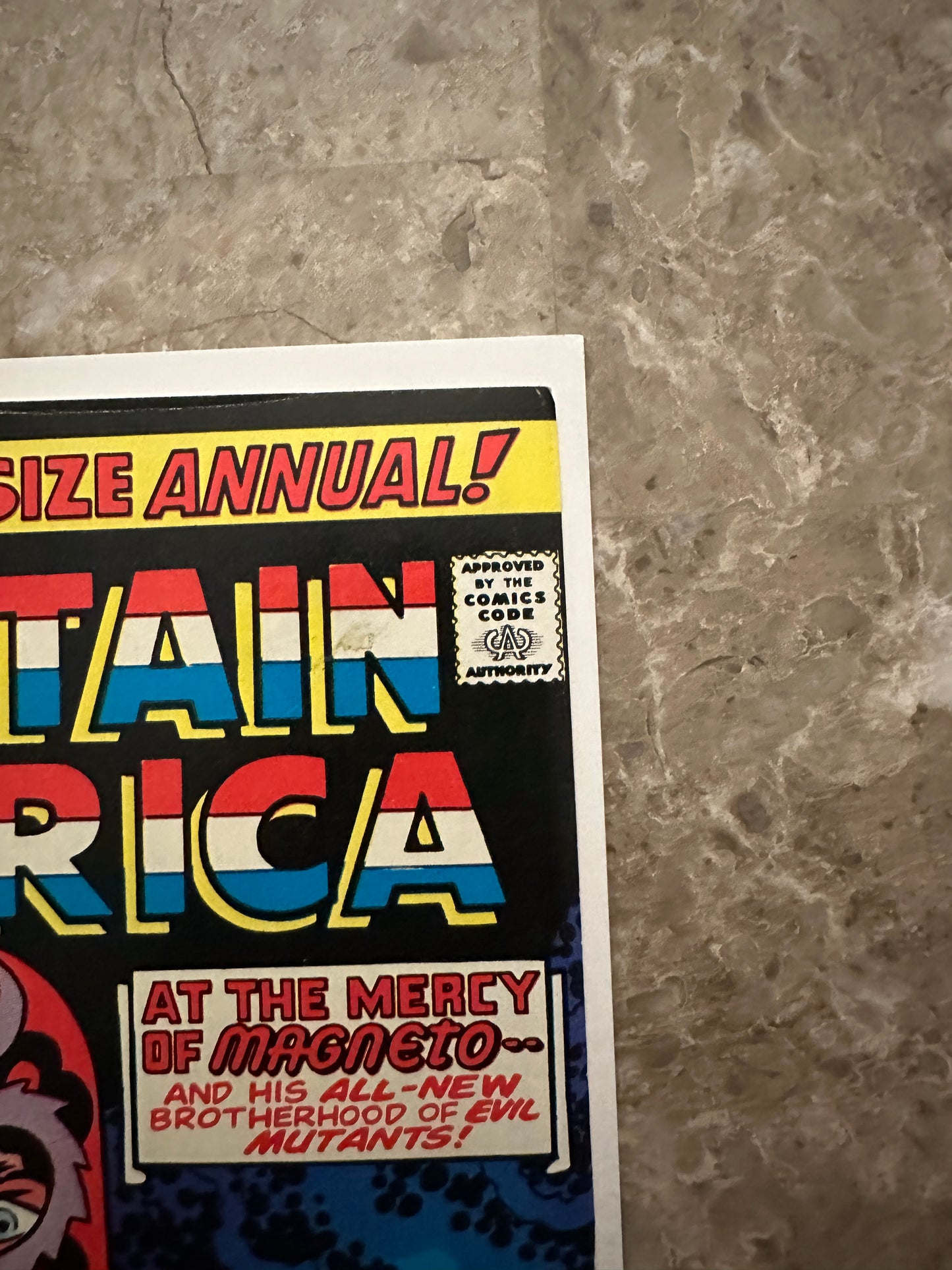 Captain America Annual #4 FN+ 6.5 (1977 Marvel) - Nice copy