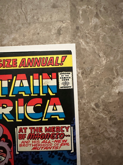 Captain America Annual #4 FN+ 6.5 (1977 Marvel) - Nice copy