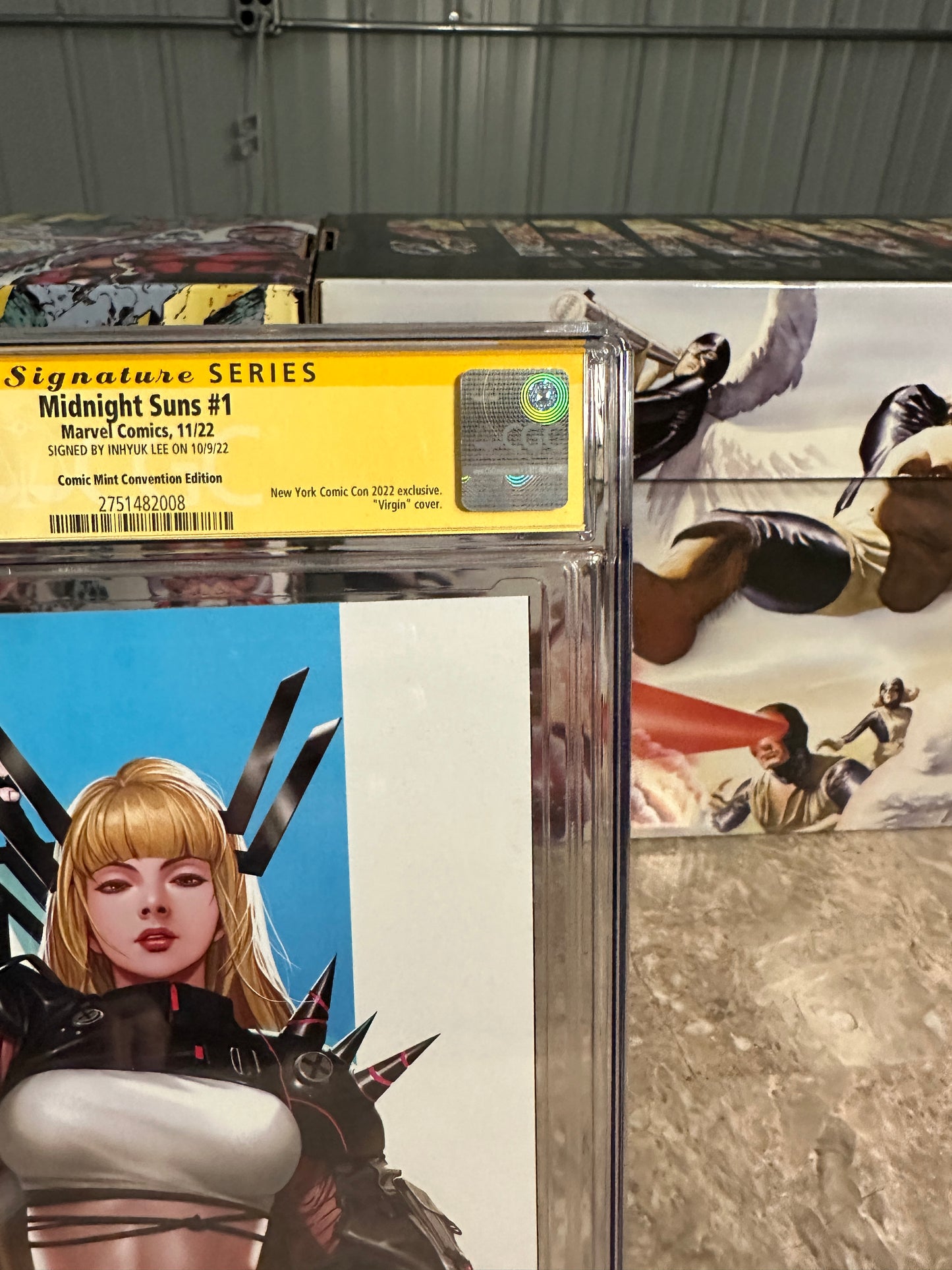 Midnight Suns #1 CGC 9.8 Comic Mint Convention SS Inhyuk Lee (2022 Marvel)