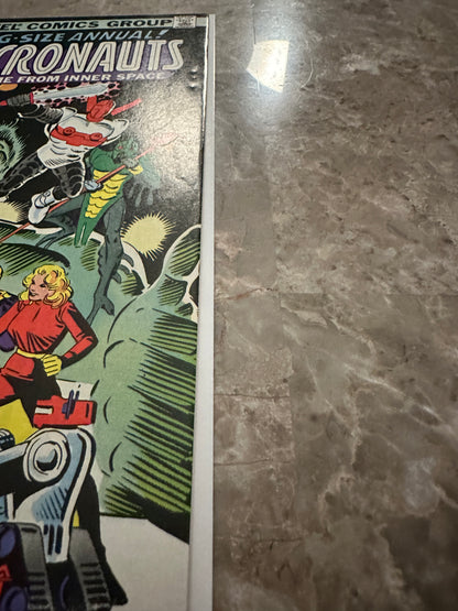 Micronauts Annual #1 VF 8.0 + Bonus #2 (1979 Marvel)