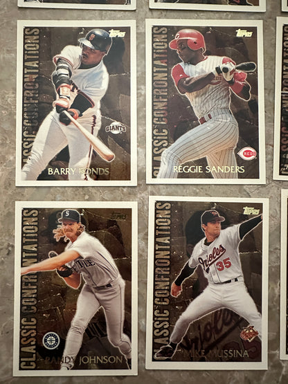 1996 Topps Classic Confrontations Full Set (15 card set)