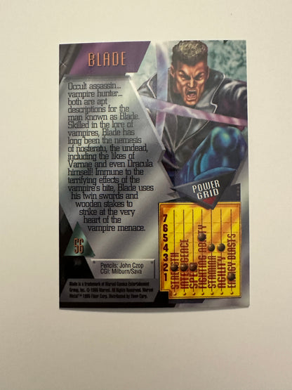 Blade #56 (1995 Marvel Metal) - High grade