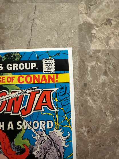 Red Sonja #1 VF+ 8.5 (Marvel Comics 1977)