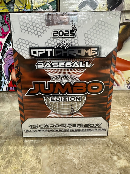 2025 Leaf Optichrome Baseball Jumbo Hobby Box