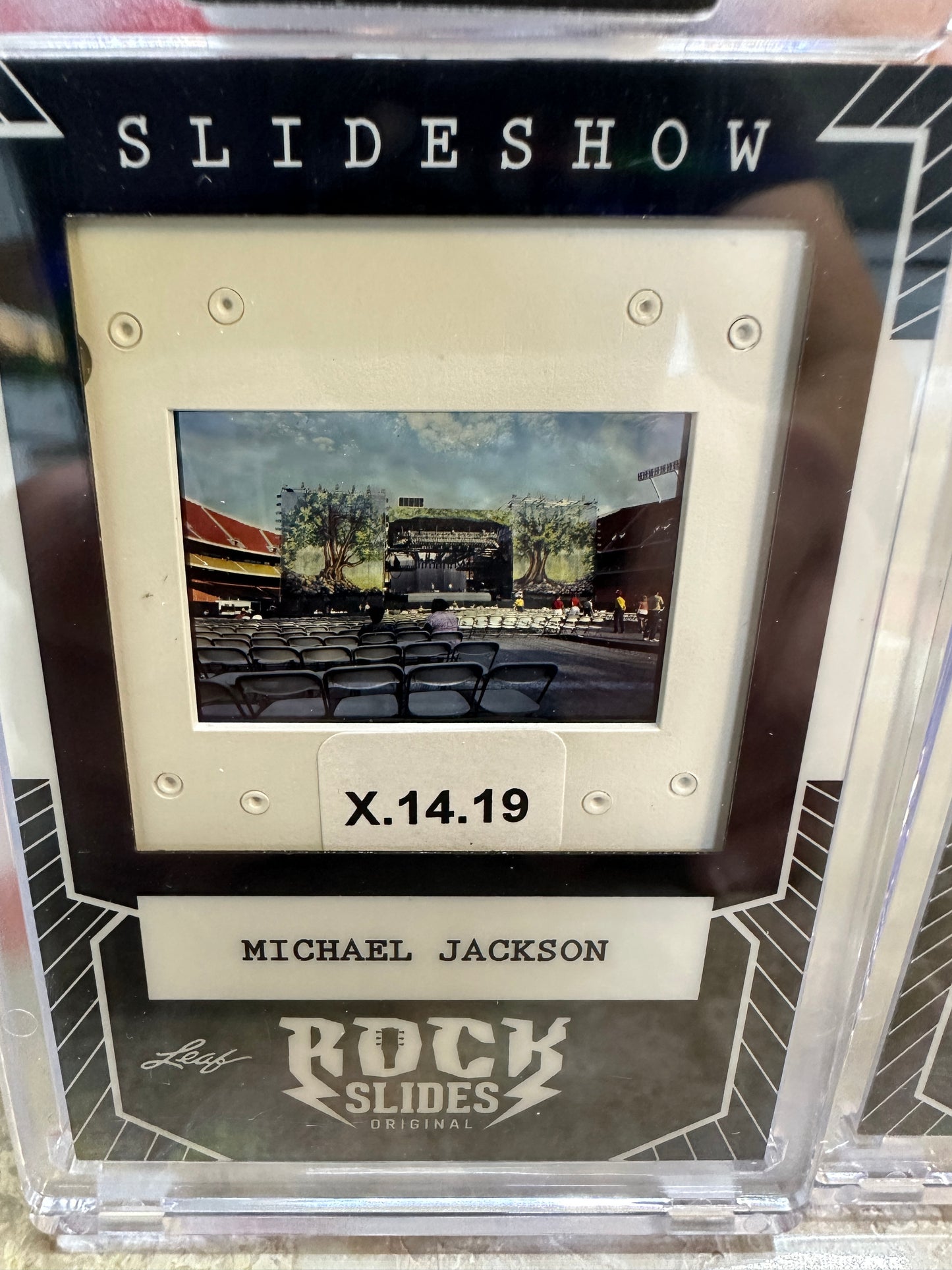 MICHAEL JACKSON GIFT BUNDLE 3 Keepsake Breaker Boxes + 3 Original 35mm Slides