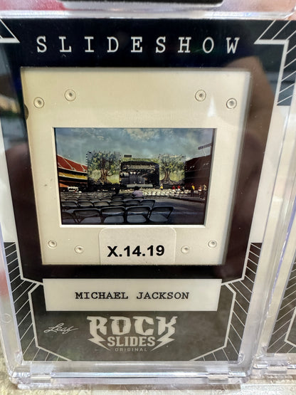 MICHAEL JACKSON GIFT BUNDLE 3 Keepsake Breaker Boxes + 3 Original 35mm Slides