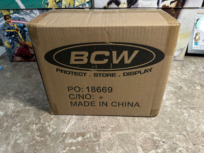 BCW Mixed Case of Thick Card Topload Holders