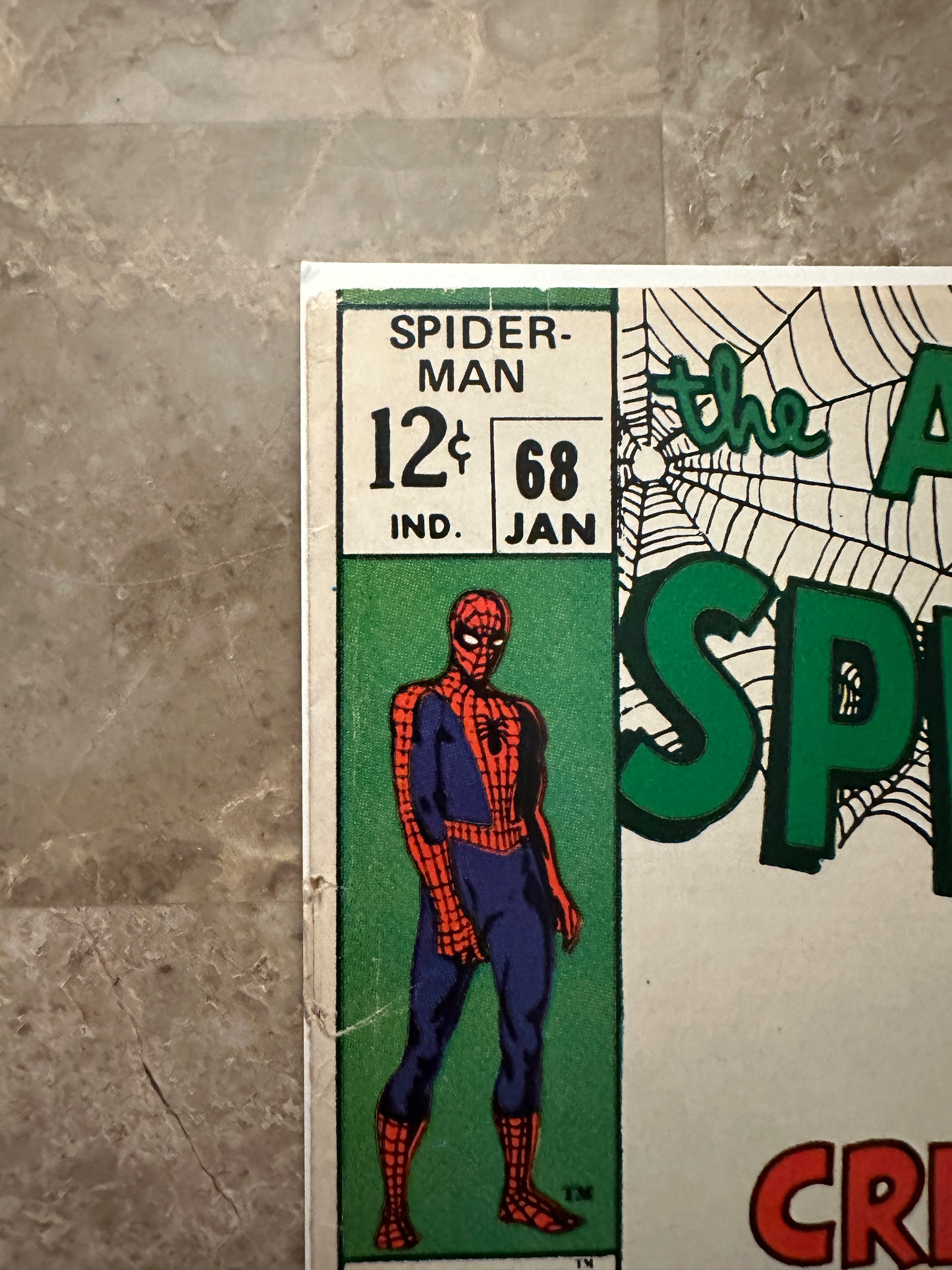 Amazing Spider-Man #68 VG- 3.5 (Marvel Comics 1969)