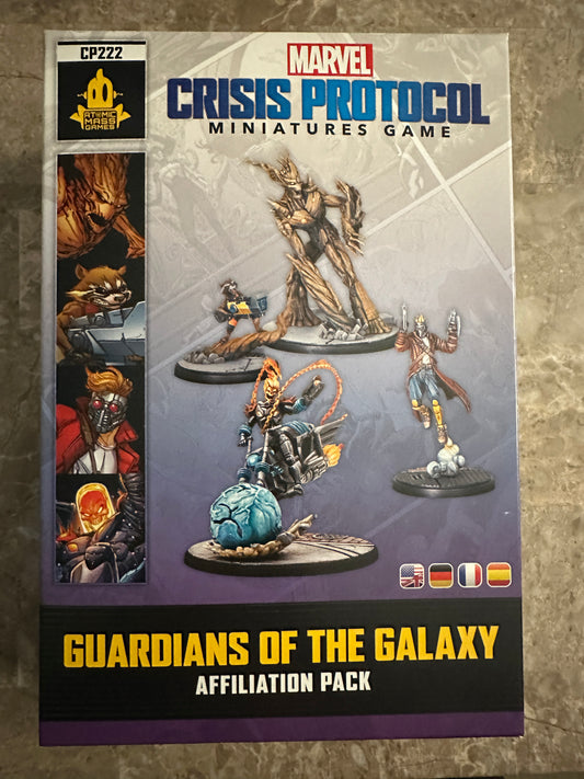 Marvel Crisis Protocol: Guardians of the Galaxy Affiliation Pack