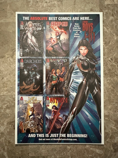 White Widow #1-4 Starter Set Higher Grade (Absolute Comics Groups 2020)