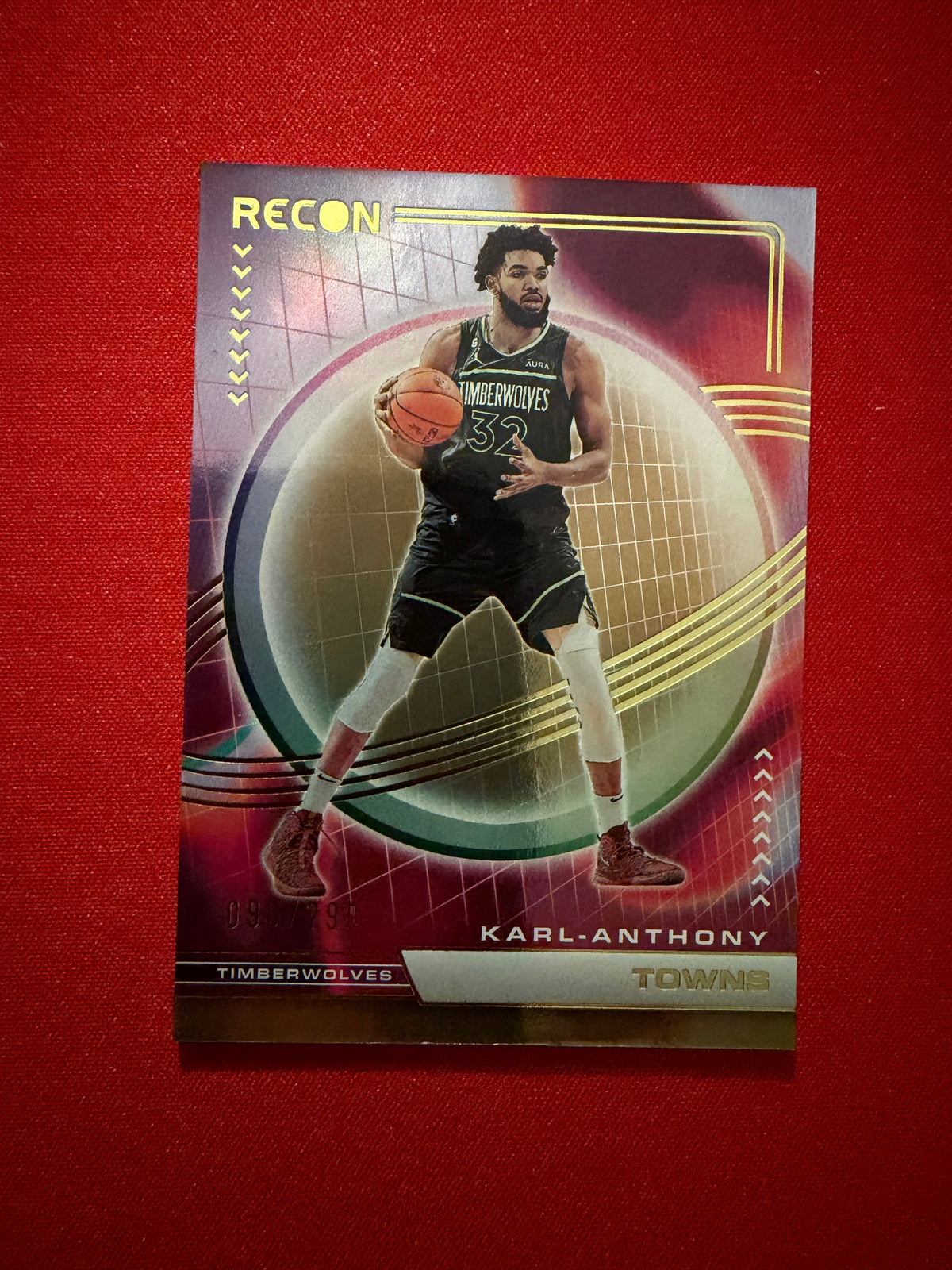 Karl-Anthony Towns 2022-23 Panini Recon Basketball /299 #66