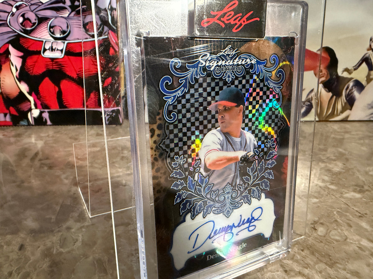 Denny Neagle 2026 Leaf Signature Series Base Auto Blue Lava 1/1