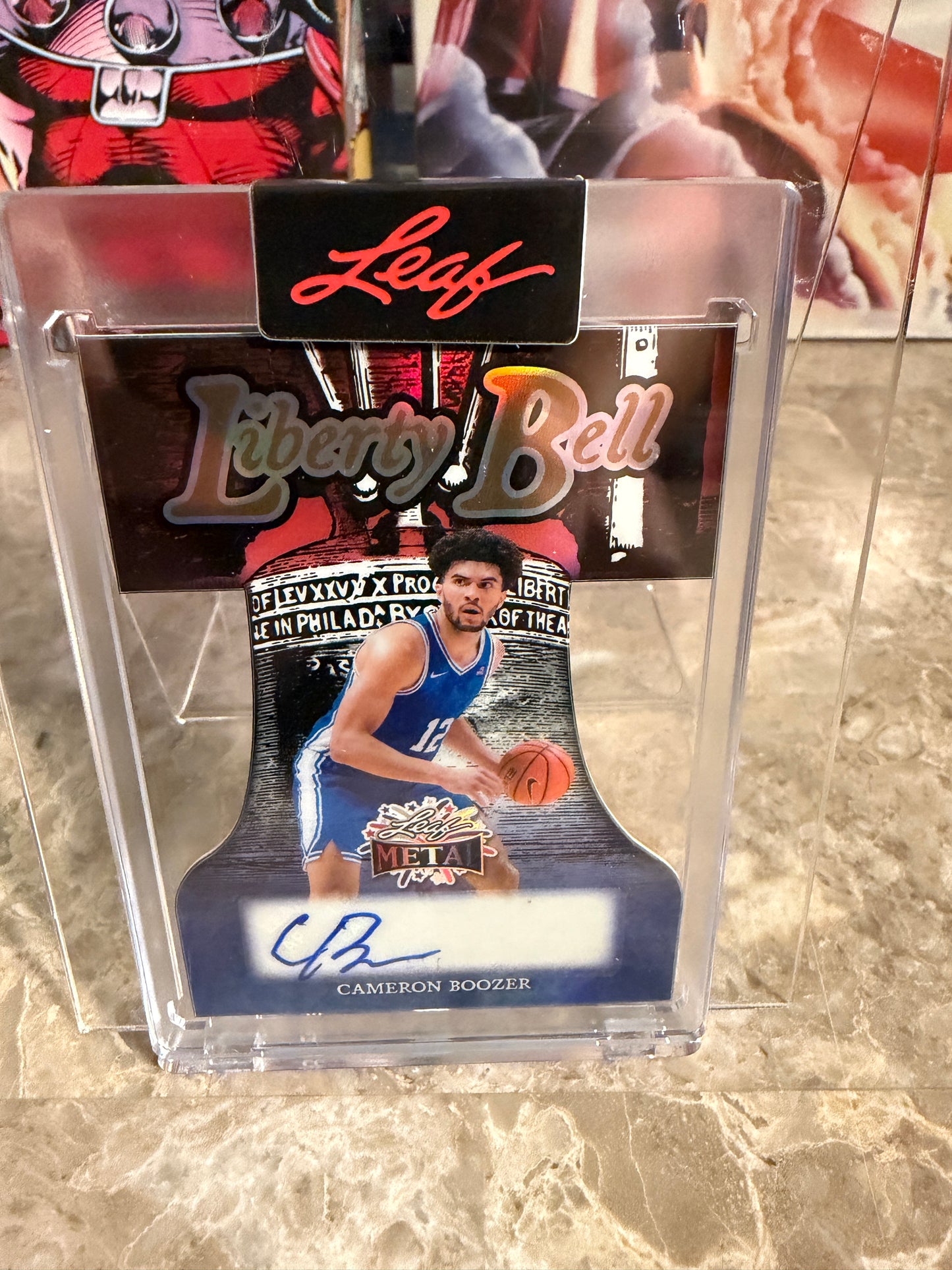 2026 Leaf Metal Independence Day Boozer Auto Super Prismatic Lot – Cayden & Cameron