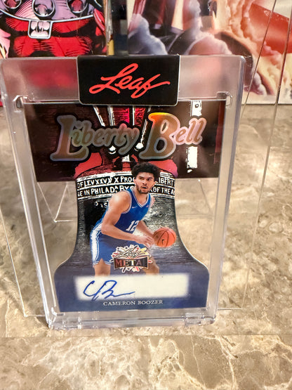 2026 Leaf Metal Independence Day Boozer Auto Super Prismatic Lot – Cayden & Cameron