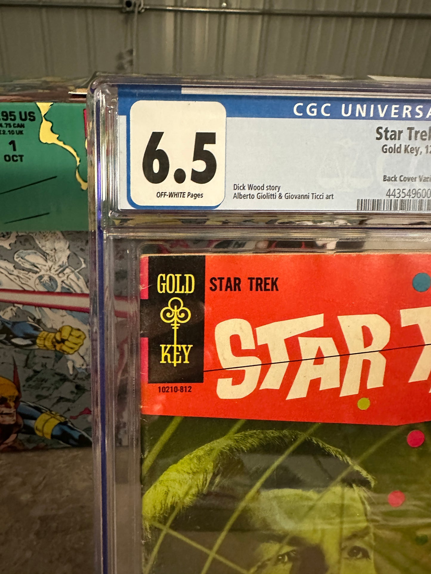 Star Trek #3 Back Cover Variant CGC 6.5 (1968 Gold Key)