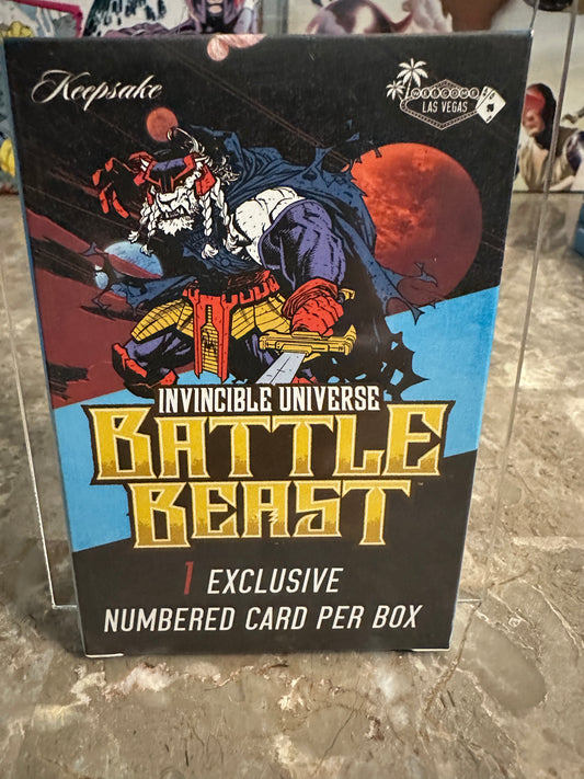 2026 Battle Beast 1st Edition Mystery Box LVL UP EXPO Vegas Premiere Hit