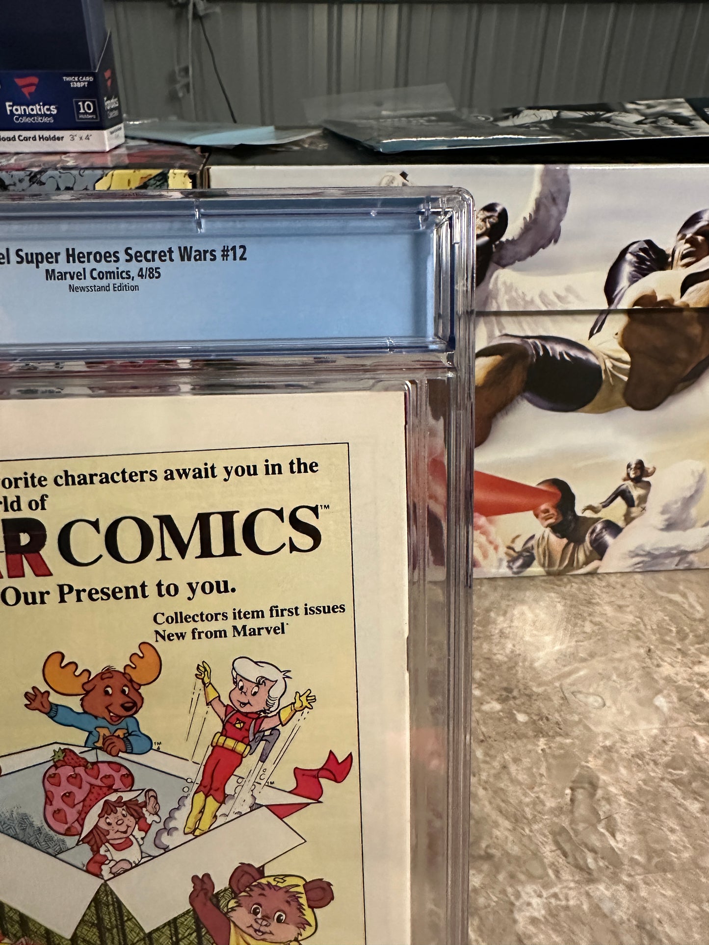 Marvel Super-Heroes: Secret Wars #12 Newsstand CGC 9.4 WP (1984) - New Case