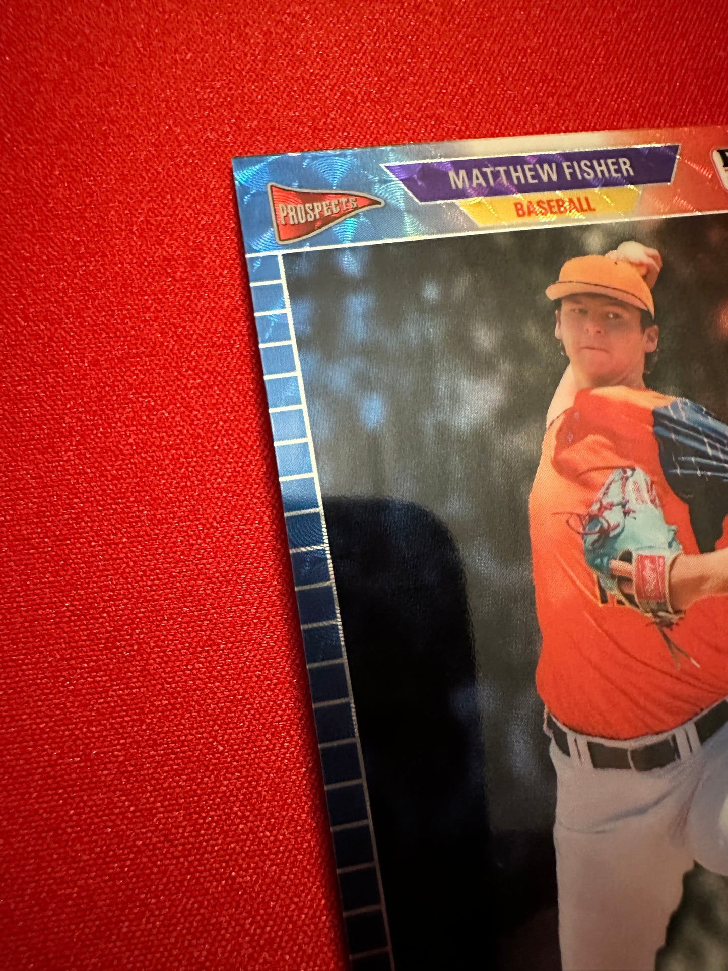Matthew Fisher 2026 Leaf Pro Set Red White Blue Super Prismatic 1/1