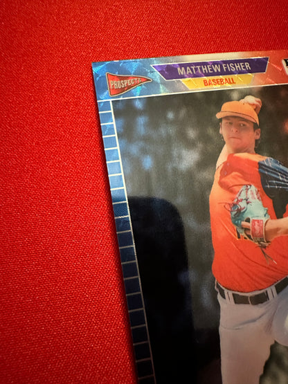 Matthew Fisher 2026 Leaf Pro Set Red White Blue Super Prismatic 1/1