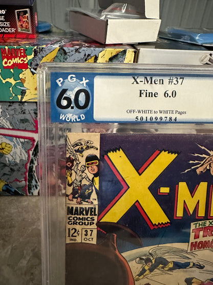 X-Men #37 CGC 6.0 (Marvel 1967)