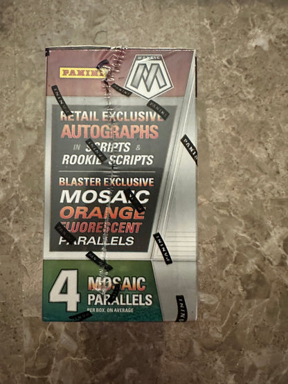 2020 Panini Mosaic Football Blaster Box
