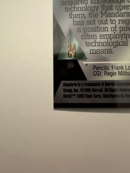 Mandarin #24 (1995 Marvel Metal) - High grade