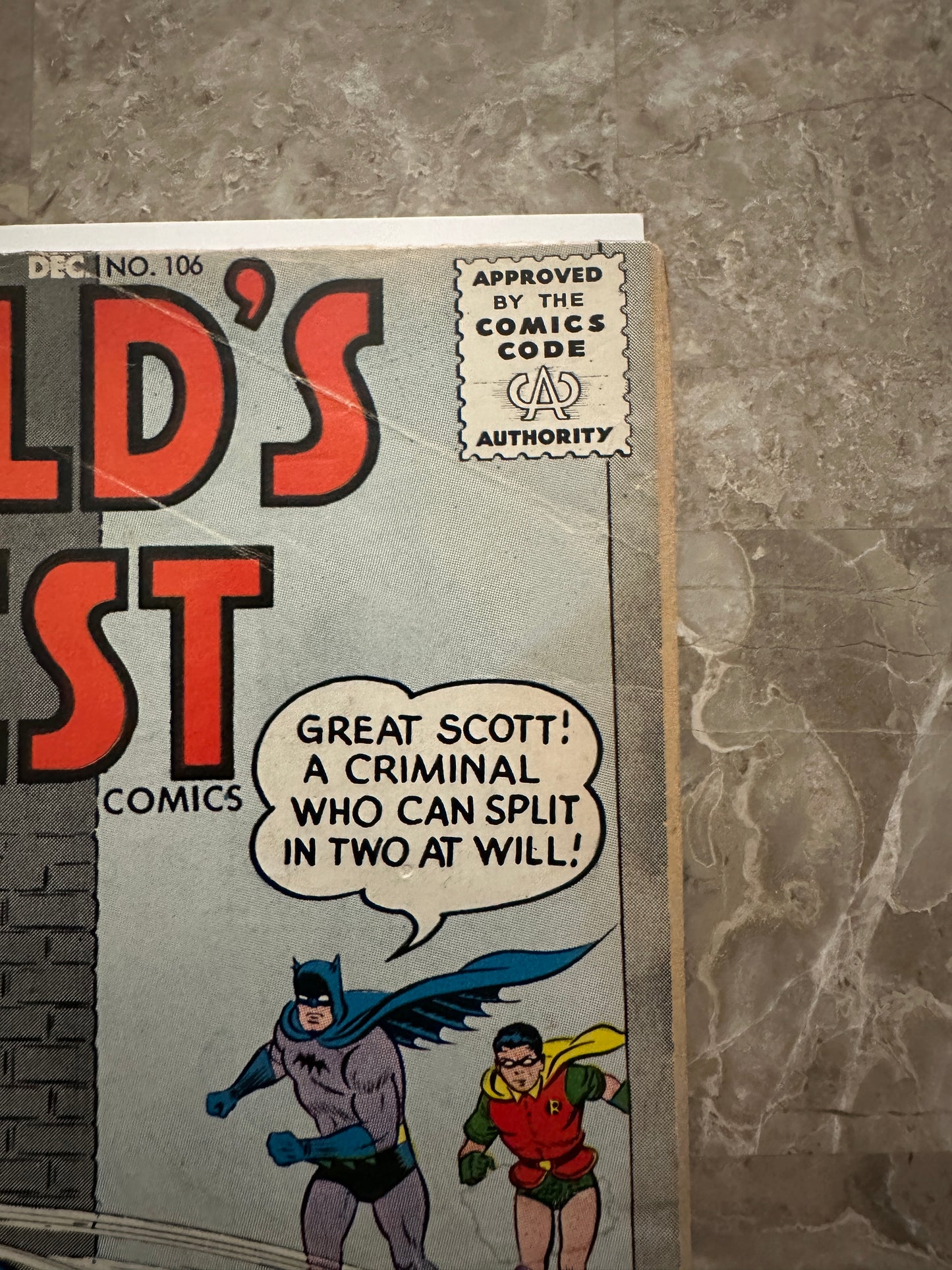 World's Finest #106 VG- 3.5 (DC Comics 1959)