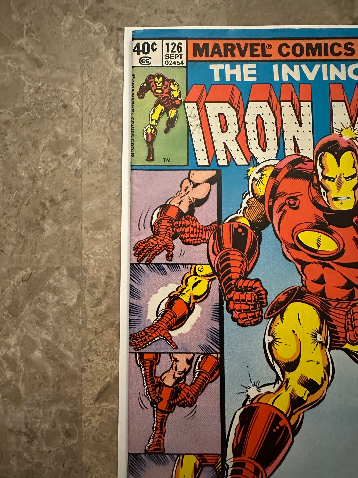 Iron Man #126 Newsstand FN 6.0 (1979 Marvel Comics)