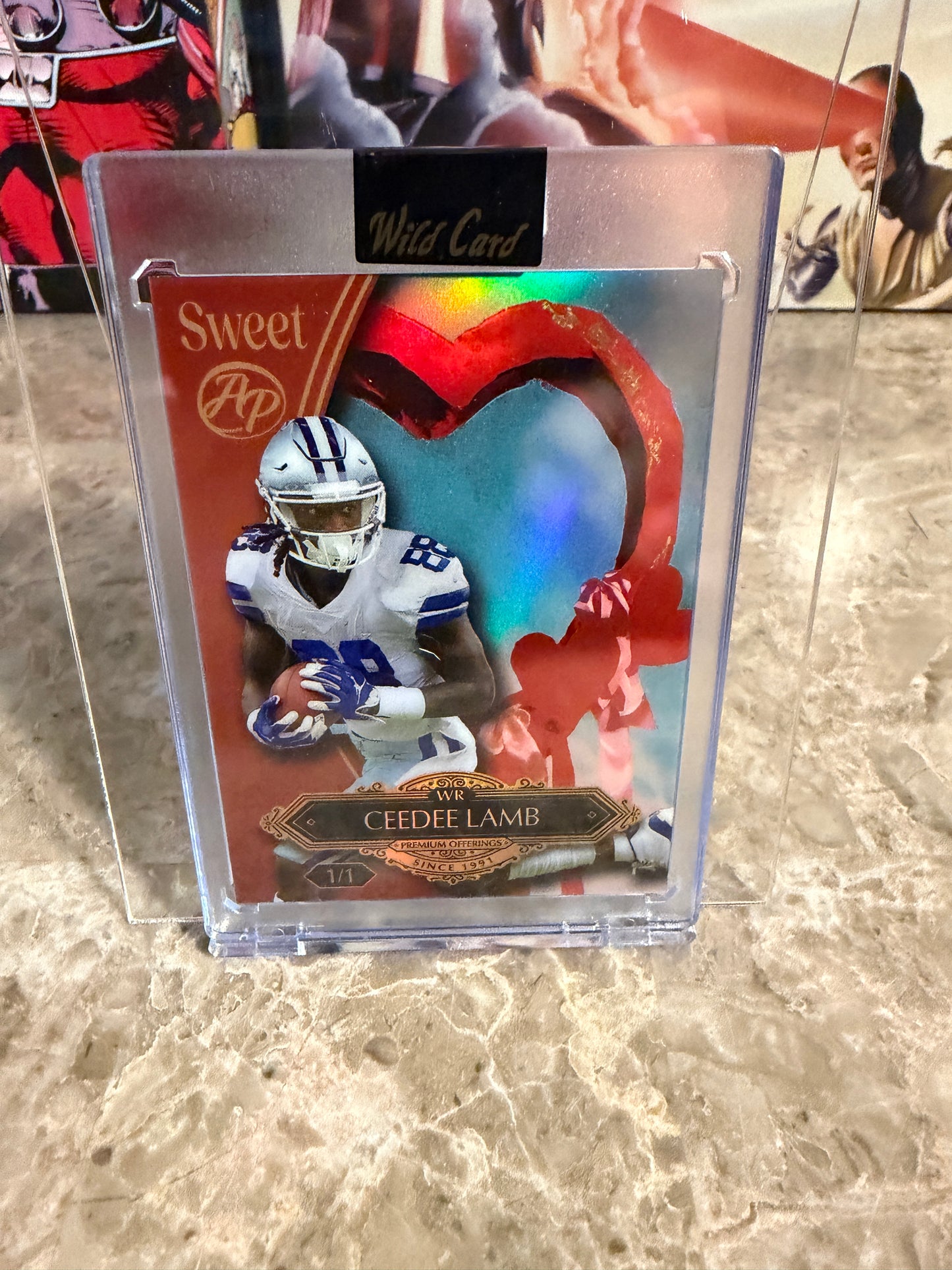 Ceedee Lamb 2026 Wild Card Wild Art 1/1