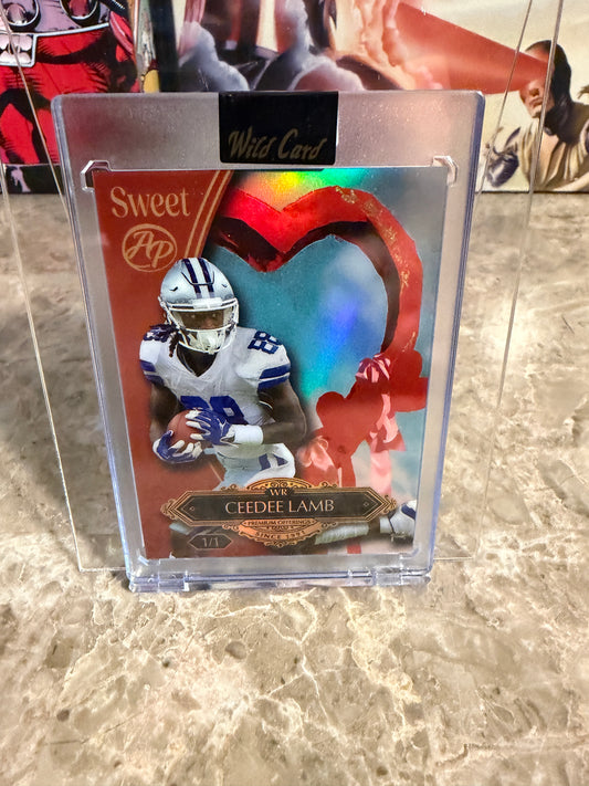 Ceedee Lamb 2026 Wild Card Wild Art 1/1