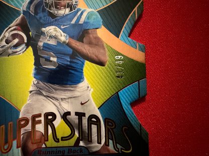 Kewan Lacy 2025 Panini Silhouette Football Superstars Die-Cut /49