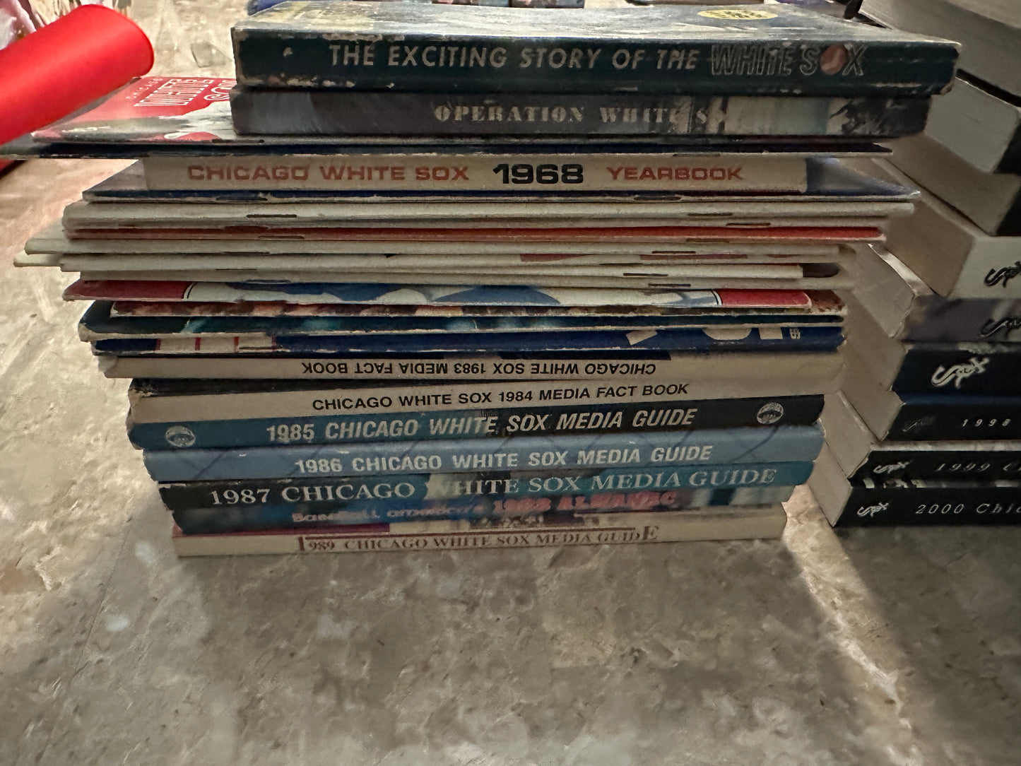Chicago White Sox Media Guides 1965-2000 + Extras