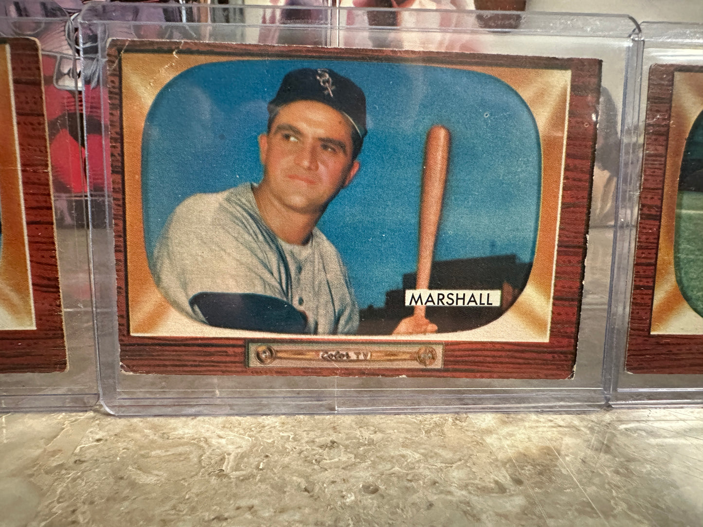 1955 BOWMAN Chicago White Sox 3-Card Lot - Michaels / Marshall / Chakales
