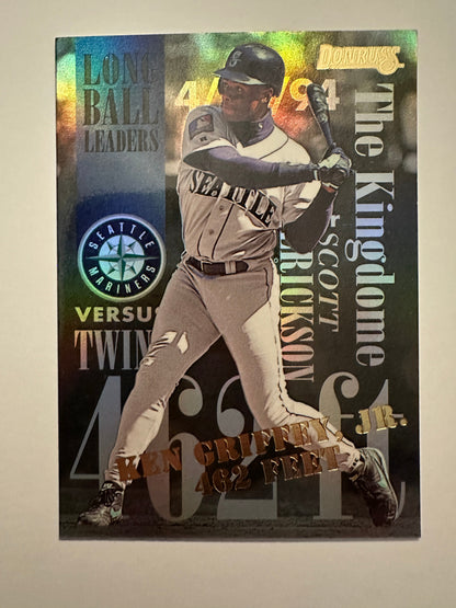 1995 Donruss Long Ball Leaders (8 card set) - Higher grade