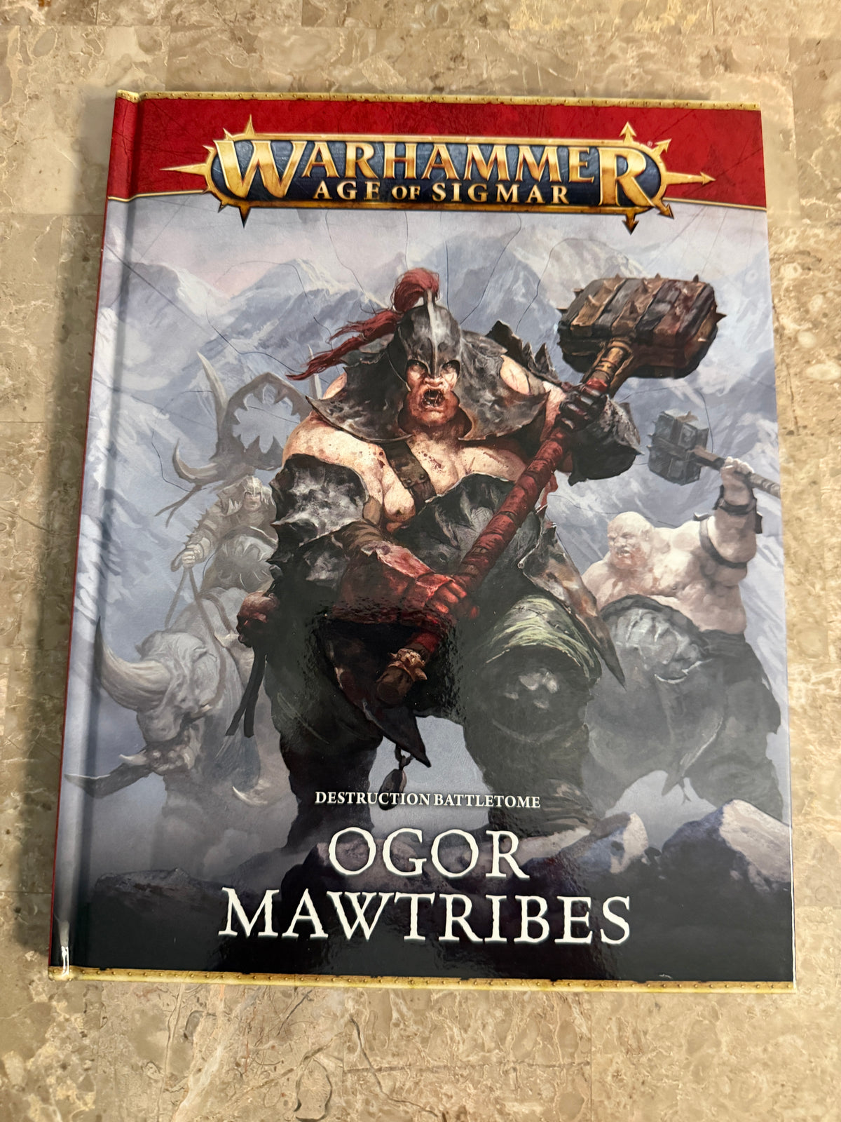 Warhammer: Age of Sigmar – Destruction Battletome: Ogor Mawtribes HC Rulebook