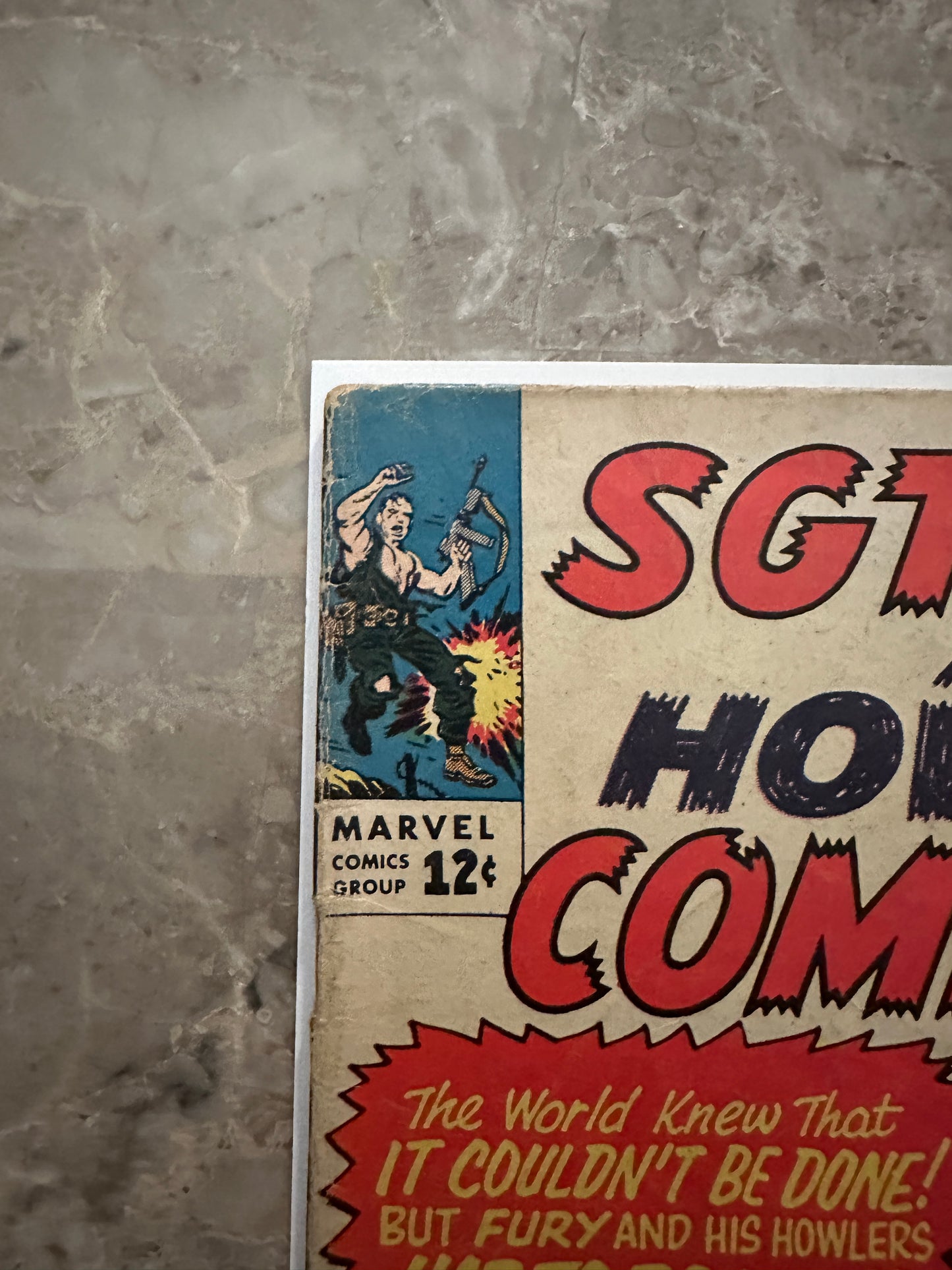 Sgt Fury #9 VG- 3.5 (Marvel Comics 1964)