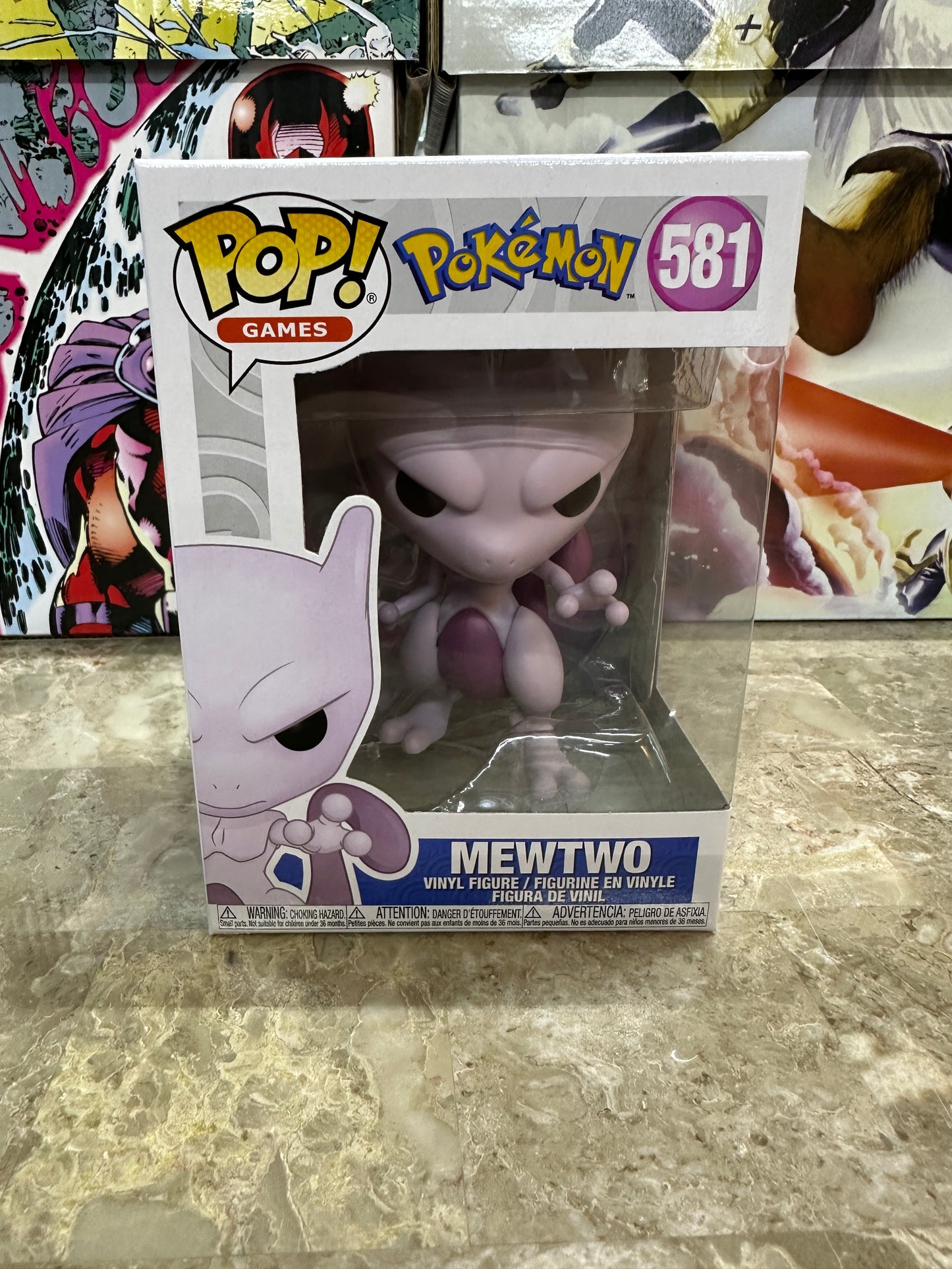 Pokemon Mewtwo Funko Pop! Vinyl Figure #581