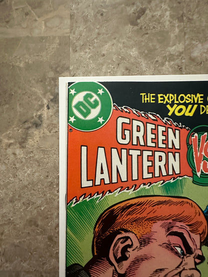 Green Lantern #197 Newsstand VF 8.0 (1986 DC Comics)