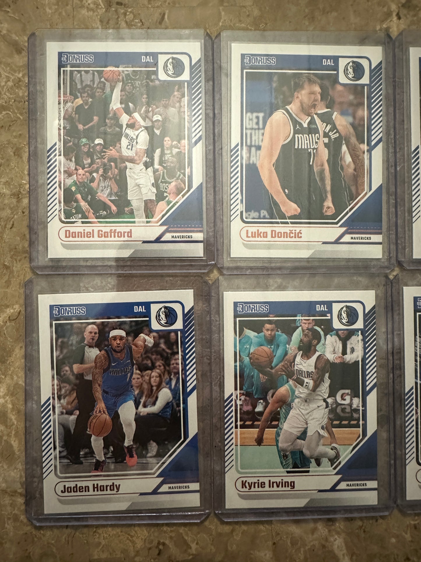 2024 Panini Donruss Basketball Dallas Mavericks Team Set (10 cards)