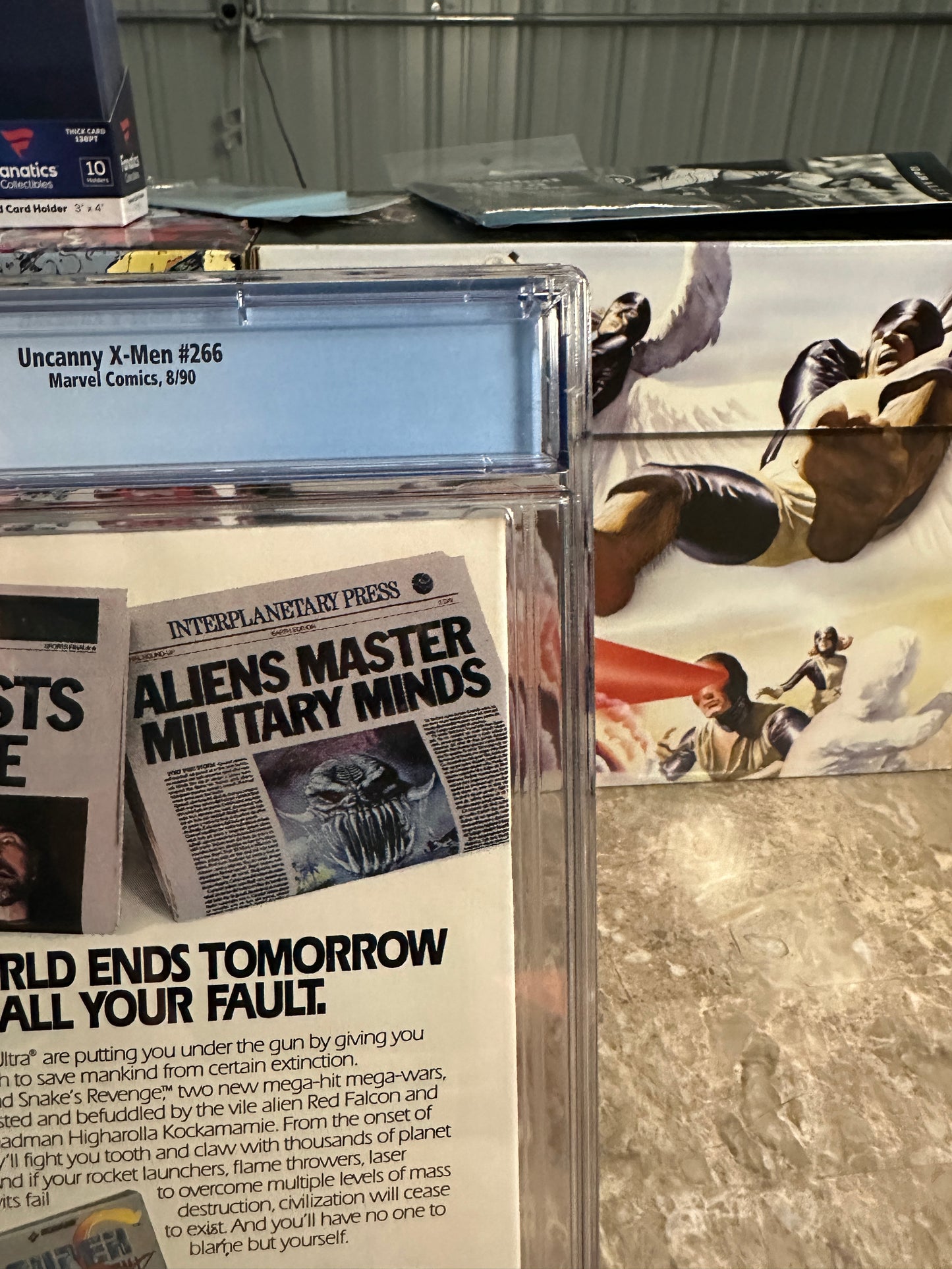 Uncanny X-Men #266 CGC 9.2 (Marvel 1990) - New Case