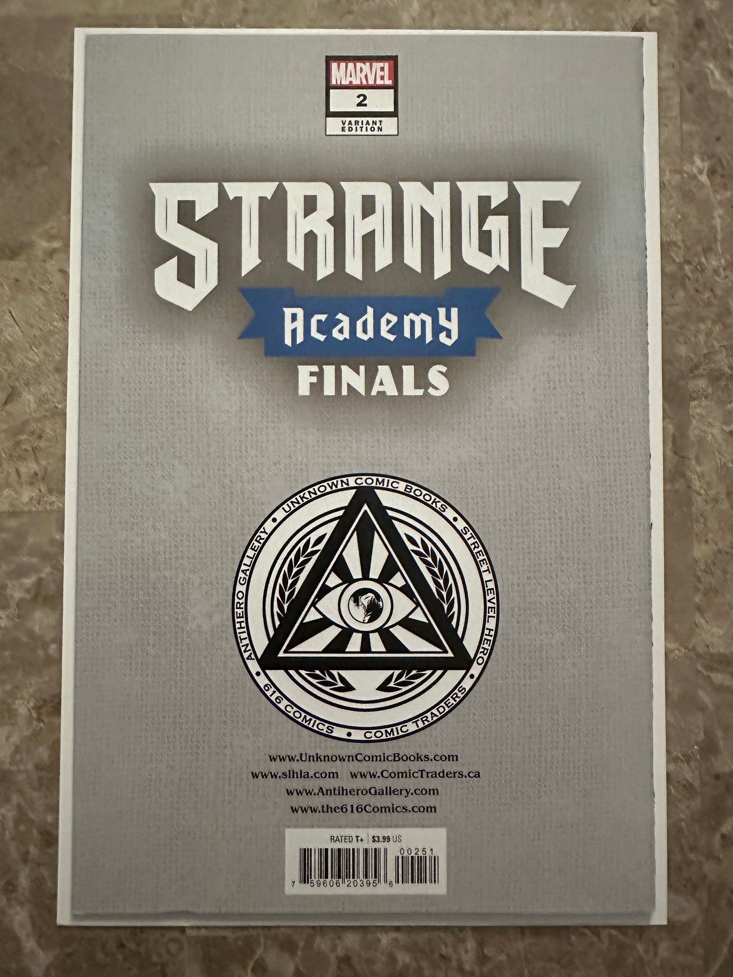 Strange Academy Finals #2 Unknown/Illuminati Exclusive (Marvel 2022) - Virgin